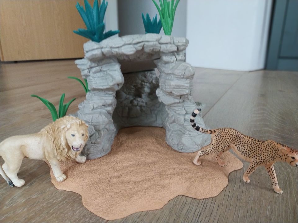 Schleich 42321 Wild Life - Große Wasserstelle - komplett Safari in Lage