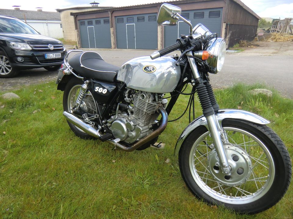 YAMAHA SR 500 Umbau in Englisch Style in Bielefeld