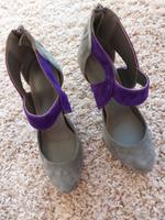Pumps Apart 37 Grau High Heel einmal getragen Niedersachsen - Varel Vorschau