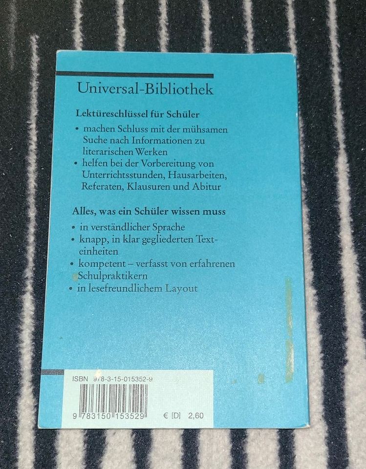 Don Carlos, Schiller - Buch und Lektüreschlüssel / Lektürehilfe in Dortmund