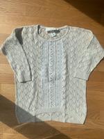 grober Strickpullover, beige, mit Spitze, Größe S Bayern - Kulmbach Vorschau
