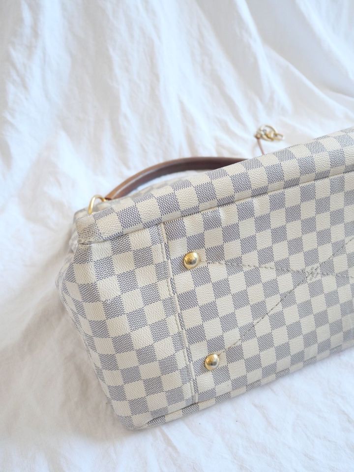 Louis Vuitton Artsy Damier Azur Weiß Tasche in München