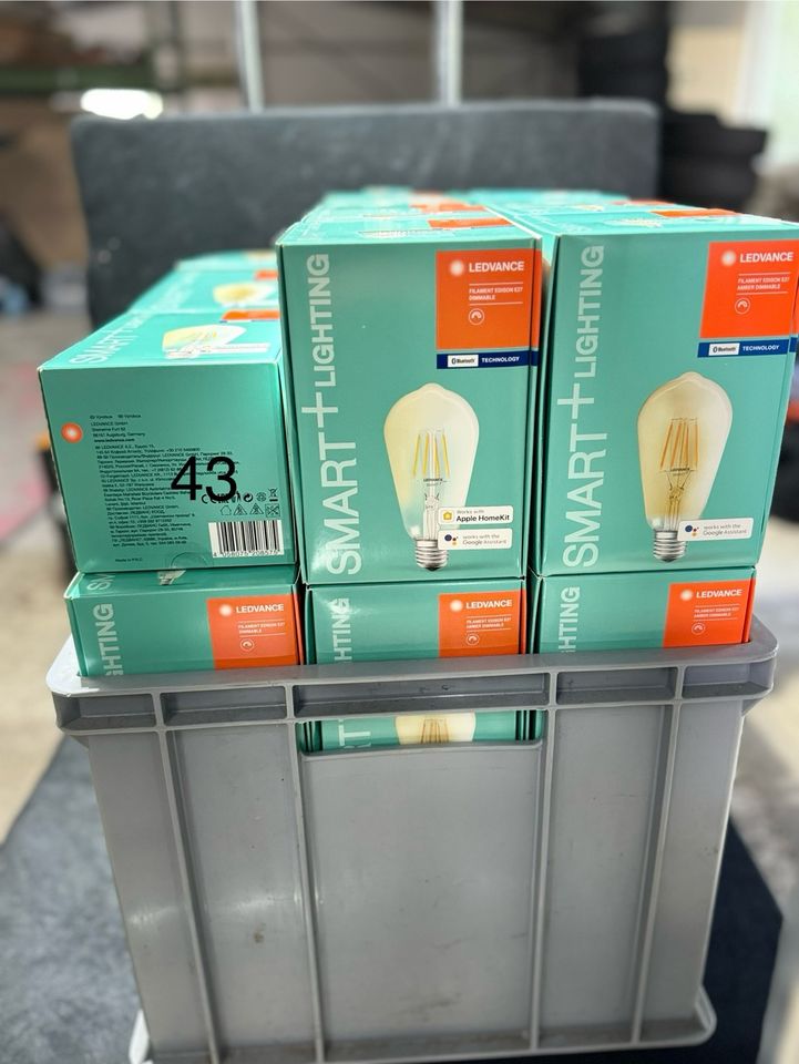 44x LEDVANCE LED-Leuchtmittel Edison 60 Filament 5,5 W, E27 Smart in Langenhagen