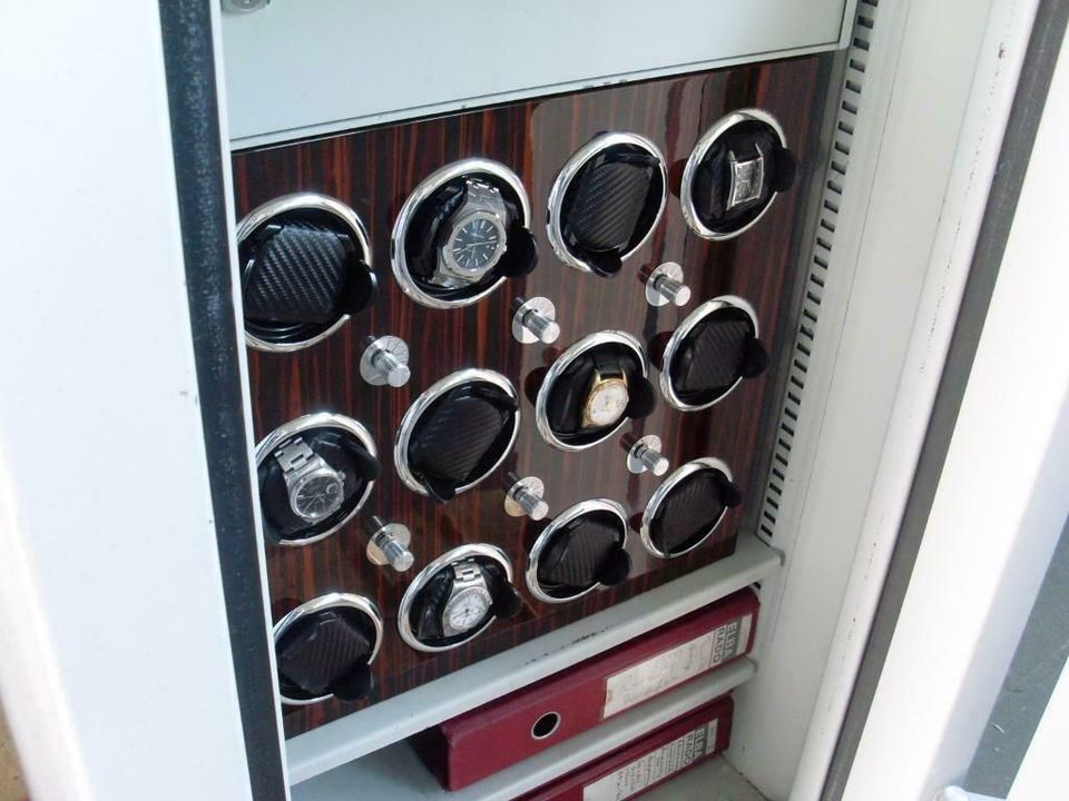 Uhrenbeweger Tresor Zahlenschloß Watch Winder VdS 3 4 Uhren Safe in Stuttgart