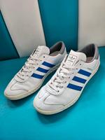 Adidas Originals Hamburg Weiß Blau Grau Größe 44 2/3 Niedersachsen - Lamspringe Vorschau
