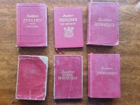 6 Baedekers Reisehandbuch 1870-1955 Italien Schweden buch antik Baden-Württemberg - Schallstadt Vorschau
