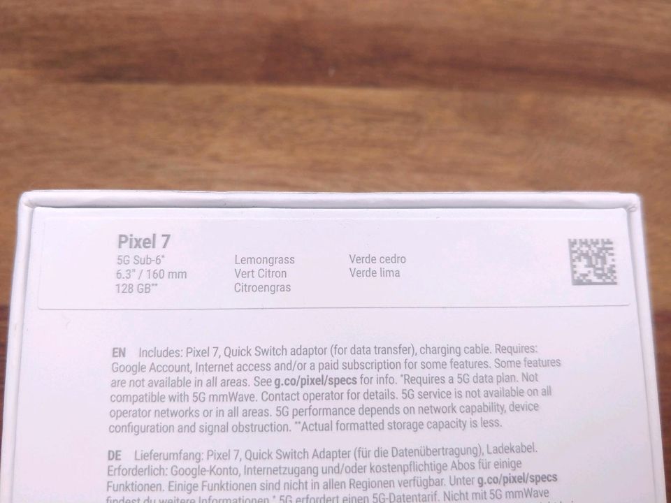 Neu | Google Pixel 7 Lemon Grass | 128 GB | Grün in Hannover