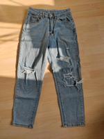 Ripped Jeans Damen M 170 Löcher Fransen blau Hannover - Südstadt-Bult Vorschau