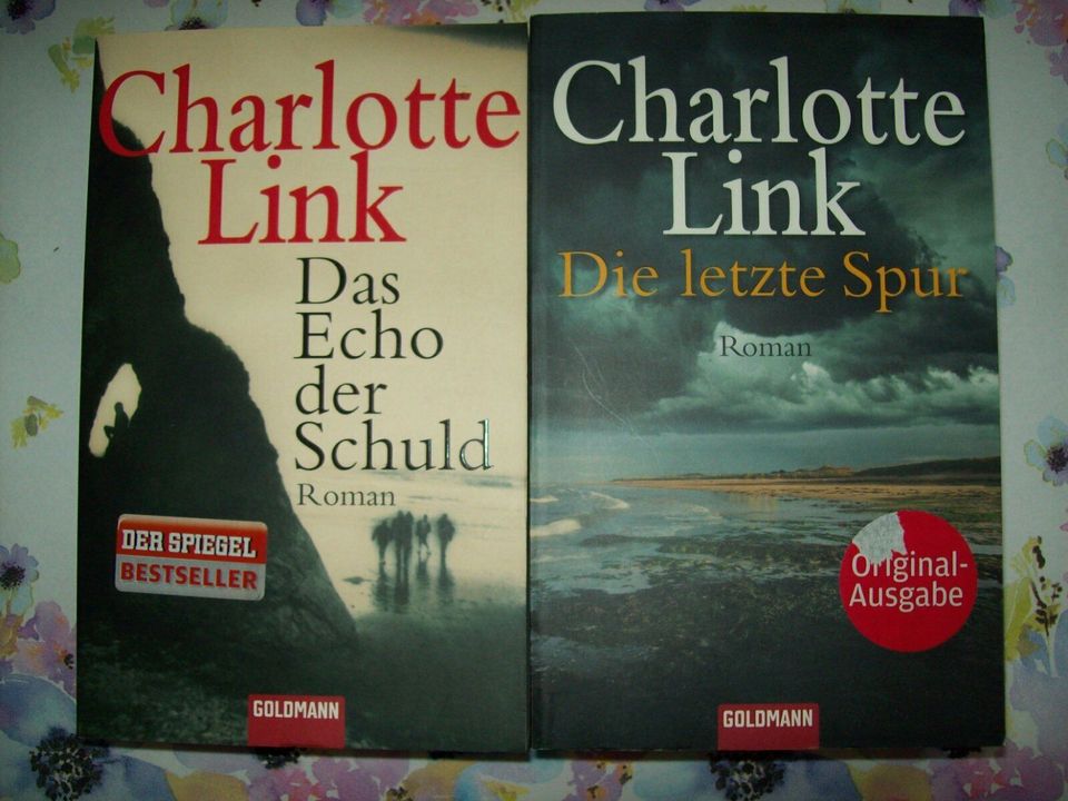 Bücher v. Charlotte Link, Goldmann (Echo Schuld; Letzte Spur) in Eich