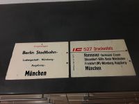 2 DB  Zuglaufschilder Metal Alte Vintage Friedrichshain-Kreuzberg - Friedrichshain Vorschau