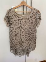 Neu seiden top Made in italy top Leo Print Soll Shirt Leo 36 Frankfurt am Main - Sachsenhausen Vorschau