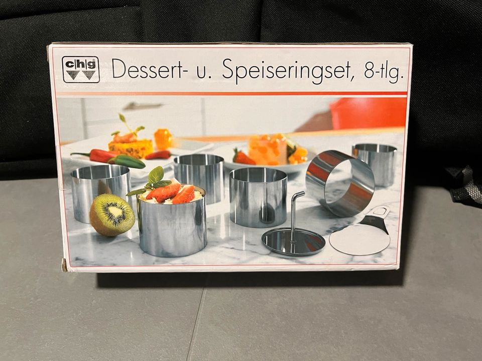 Dessert- und Speiseringset in Ehingen (Donau)