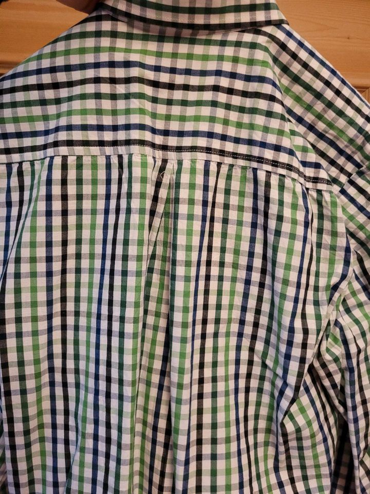 Isar Trachten Trachtenhemd Gr. 176 grün in Deggendorf