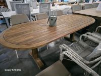 Oval Gartentisch Esstisch Tisch 230 cm Holz Niedersachsen - Nordhorn Vorschau