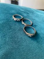Ringkonvolut Sterlingsilber 925 er 3 Ringe mit Steinen Bayern - Augsburg Vorschau