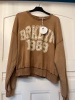 Sweatshirt braun mit Schriftzug Brklyn Berlin - Treptow Vorschau