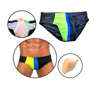 Herren Pushup Badehose mit 3D Pad Schwimmhose Badeshort Schwarz S Baden-Württemberg - Villingen-Schwenningen Vorschau