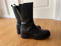 Salamander / Schwarze Lederstiefel - wie neu / 40 Baden-Württemberg - Leutenbach Vorschau