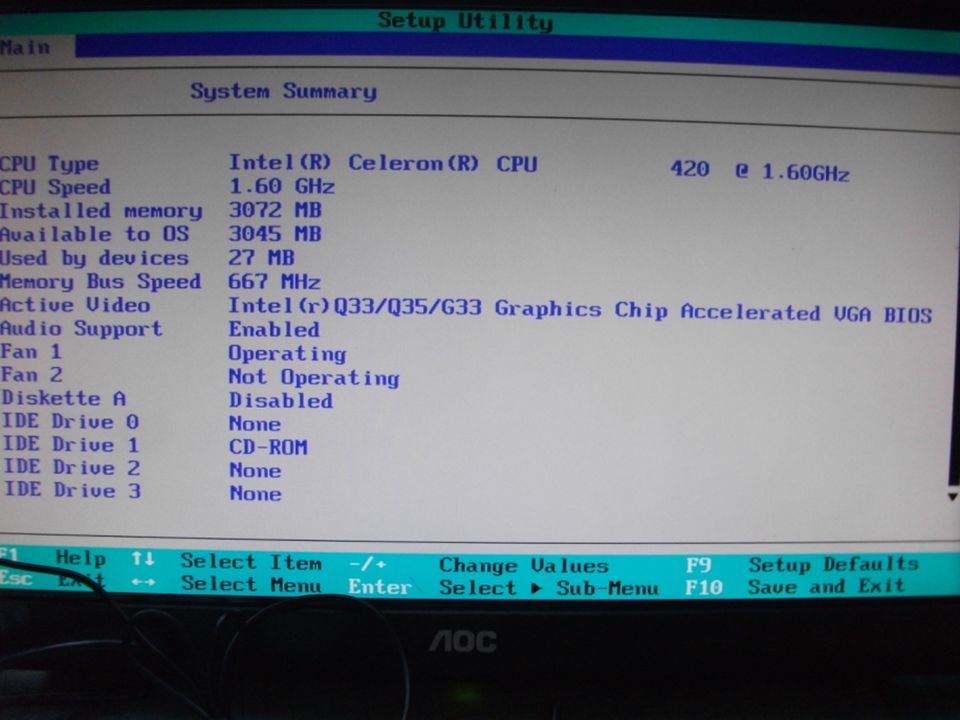 Lenovo ThinkCentre M57 Celeron 420 1,6 GHz, Parallel Port in Minden