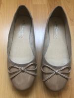 Tamaris Ballerina - Größe 38 - beige Niedersachsen - Hessisch Oldendorf Vorschau