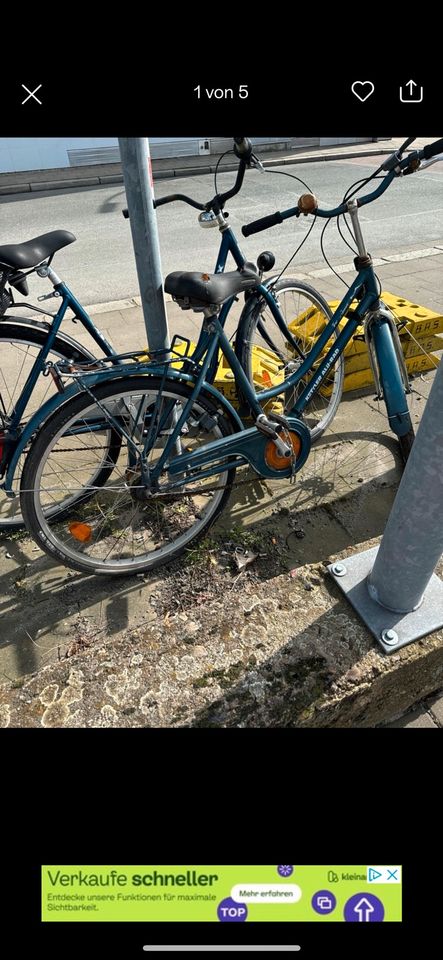 Kettler Fahrrad Bastler citybike tipptopp erhalten in Braunschweig