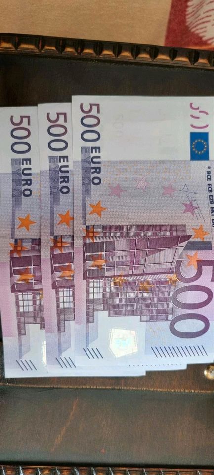 500 Euro Schein in Nürnberg (Mittelfr)