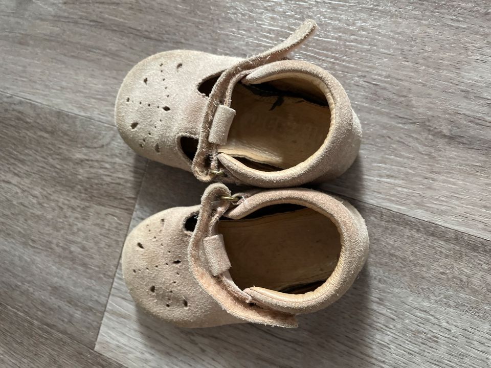 BISGARD Ganz weiche Baby Kleinkinder Sandalen Leder 23 in Limbach-Oberfrohna