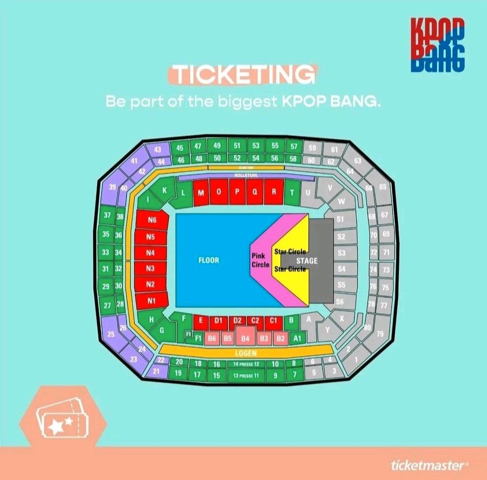 KPOP BANG Star Circle Ticket Early Access in Taufkirchen