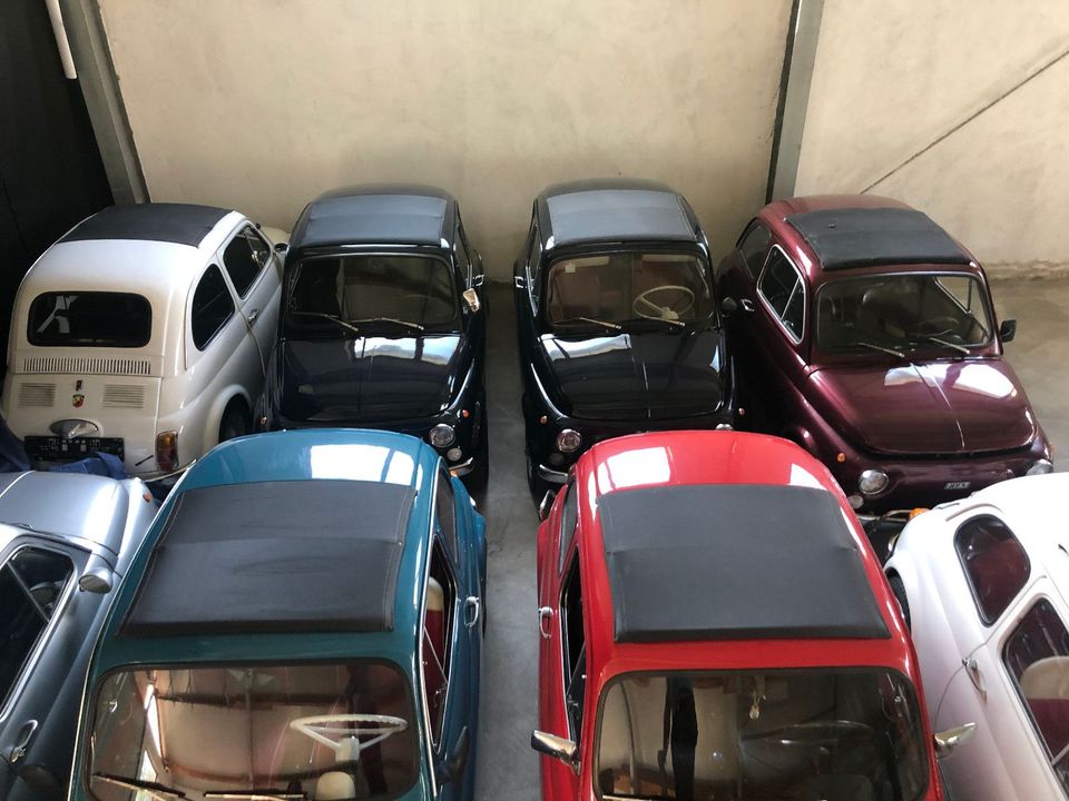 Fiat 500 F weiss+versch Farben von Sammlung top in Hausen Oberfr.