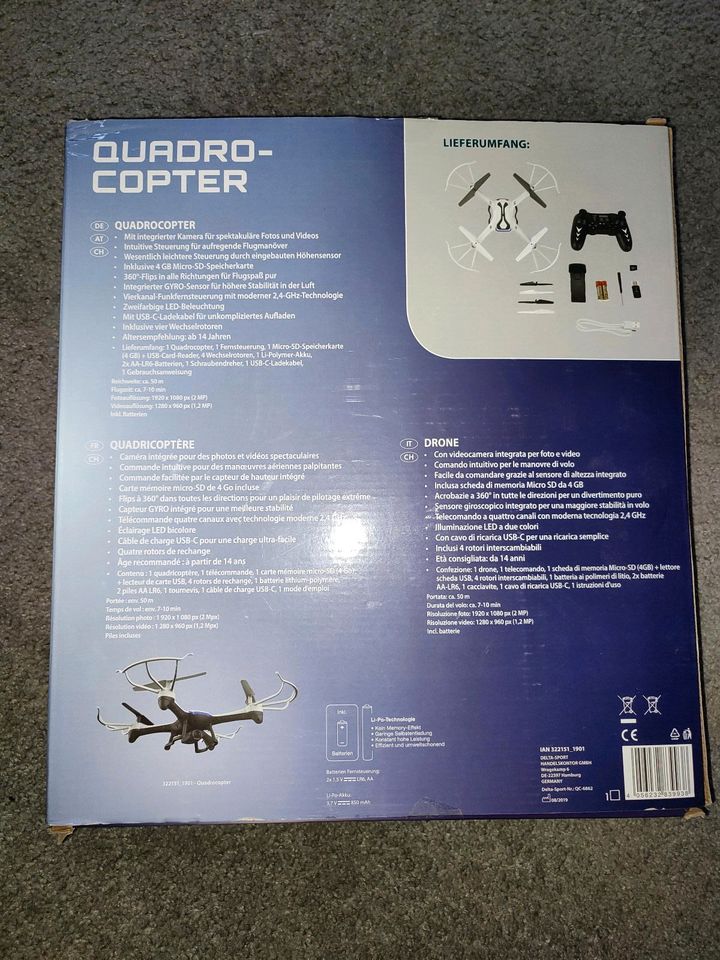 Quadrocopter mit Kamera in Neuhaus