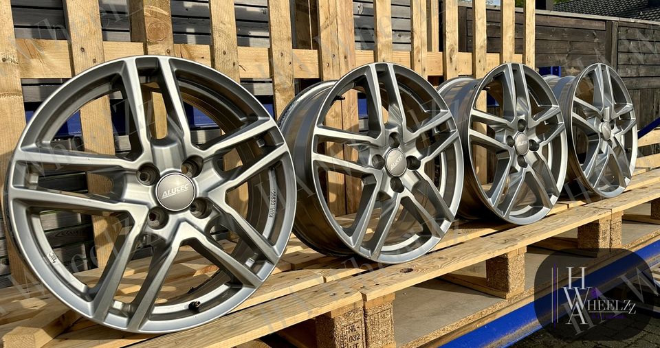 TOP MODERN ➡️ALUTEC Ikenu 17 Zoll Alufelgen 4x100 ET49 metal grau Felgen ➡️ Hyundai i10 i20 Kia Picanto JA Rio Stonic Suzuki Swift Toyota Yaris 3 + TS 2 | 6,5x17 6,5J ABE eintragungsfrei KBA 52005 TOP in Bünde