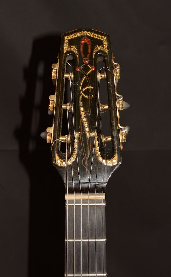 Seltene Jacques Castellucia Gypsy Jazz Gitarre RARITÄT ca. 1946 in Karben