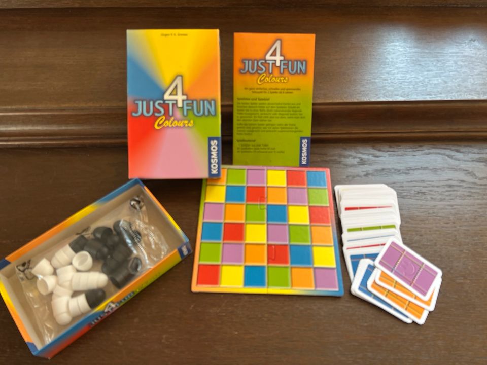 Spiel just 4 fun Kosmos wie neu in Grebenstein