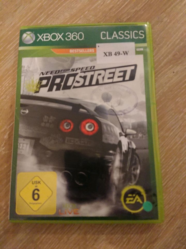 Xbox 360 Spiel Need for Speed ProStreet in Lohmar