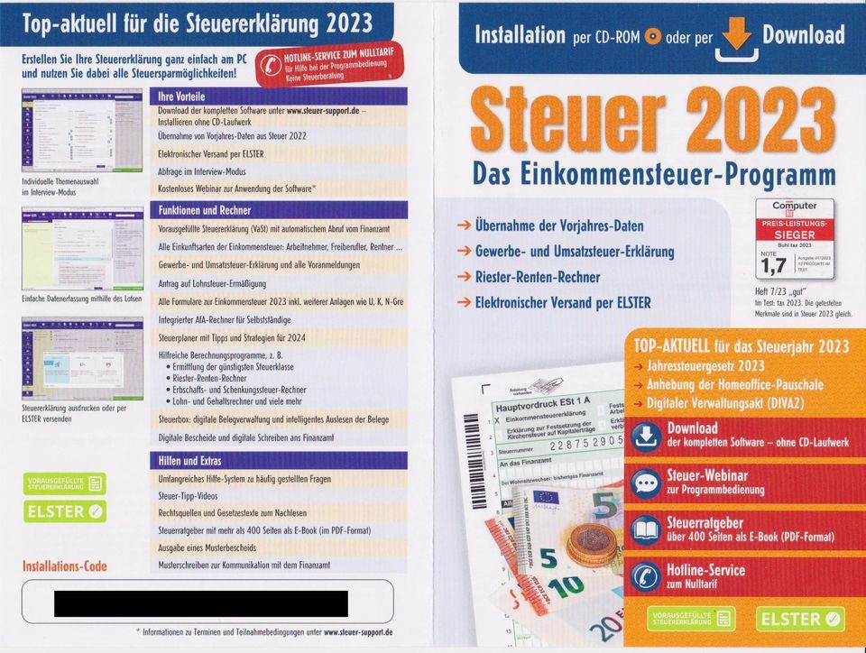 Aldi Steuer CD 2023 Neu OVP Versiegelt Blitzversand in