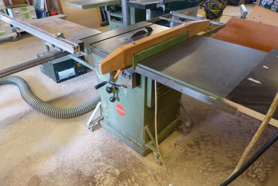 Formatkreissäge, Rapid PK100, Holzbearbeitungsmaschine in Wachtberg