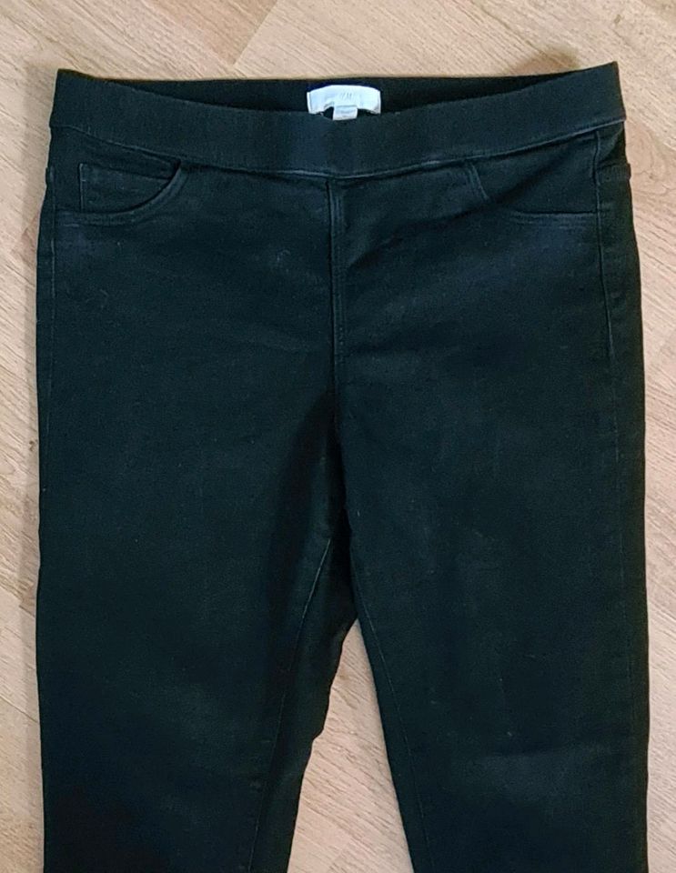 ➕ H&M Gr. 40 Skinny Stretch Hose Schwarz Jeggins Treggings ➕ in Nürnberg (Mittelfr)