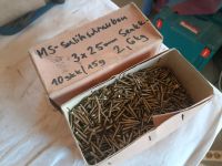 Messing Senkkopfschrauben Schlitzschrauben 3 x 25 mm Mecklenburg-Vorpommern - Stralsund Vorschau