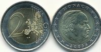 Super rar! Monaco - 2€ von 2001 oder 2003 lose Münze Düsseldorf - Pempelfort Vorschau