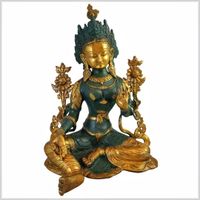 Grüne Tara Shyama 38cm 7,4kg Buddhismus Beschützerin Buddha Man Hamburg-Mitte - Hamburg Hamm Vorschau