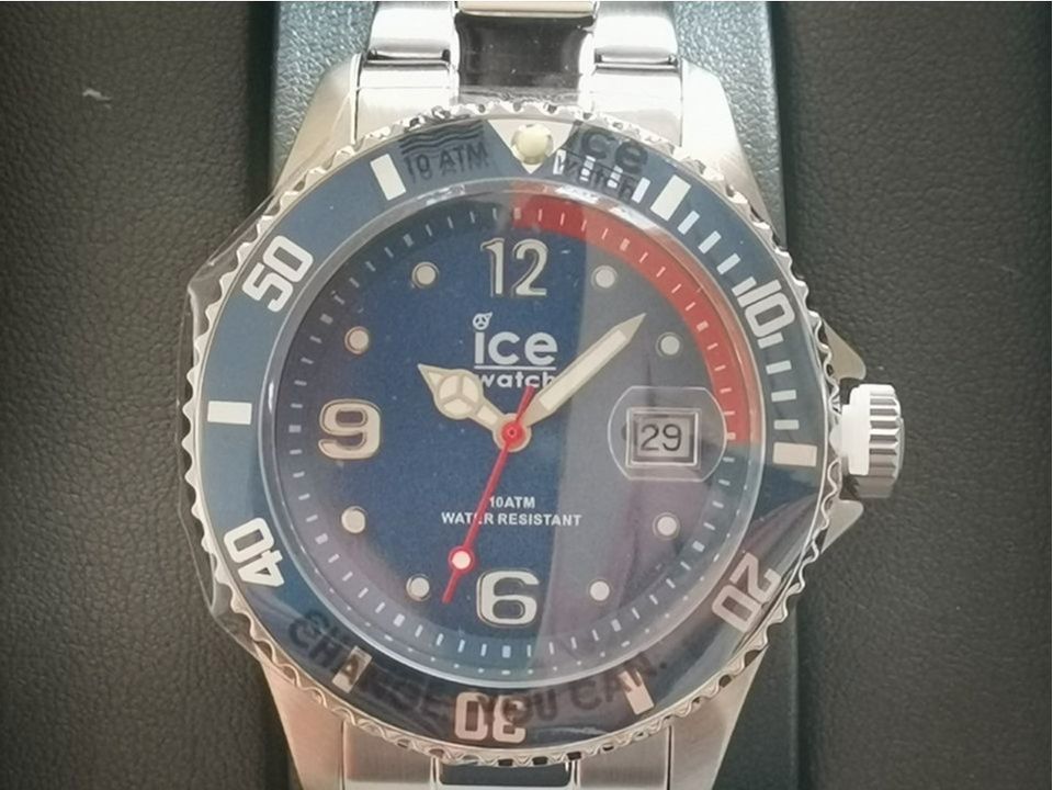 ICE Watch steel blue Typ 015771 mit Metallarmband *NEU* in Memmingen