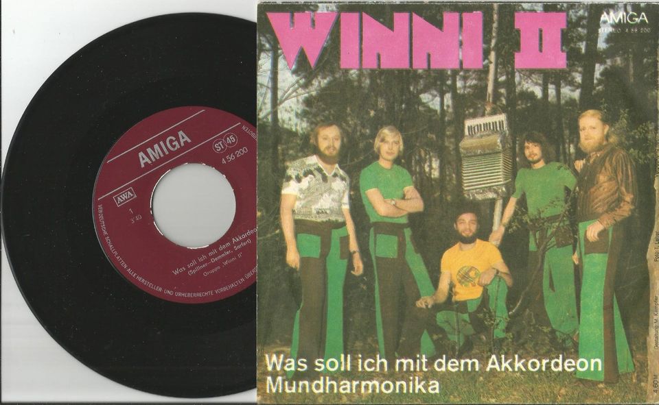 Schallplatten AMIGA 7" Singles DDR ROCK top Zustand zum aussuchen in Trebsen