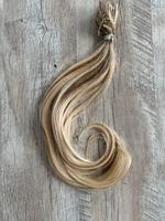 Echthaar Extensions, blond/gesträhnt, Mini Bondings, ca. 130 St. Hessen - Lampertheim Vorschau