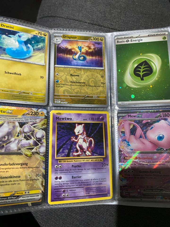 Sammlung Pokémon Karten mit Glurak Ex Gold und Silber in Stadtlohn