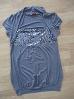 Orsay T-Shirt für Damen Gr. 38 (M) grau mit Pailetten neuwertig Bayern - Ingolstadt Vorschau