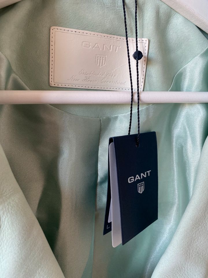 Lederjacke Gant, Gr. L, Neu mit Etikett in Düsseldorf