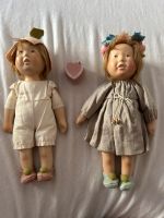 2 Porzellan Puppen Mädchen und Junge 30 cm Neu Zustand Hessen - Büdingen Vorschau