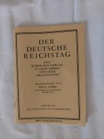 Taschenbuch Nachdruck "Der Deutsche Reichstag" Mecklenburg-Vorpommern - Koserow Vorschau