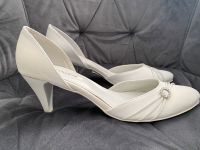 Brautschuhe Hochzeitsschuhe Weiß Größe 38 Neu Brautkleid Sachsen - Rackwitz Vorschau