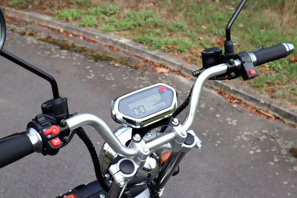 Coco Bike CP1.6 E-Scooter FAT 1500W 50km/h Matt Schwarz in Idar-Oberstein